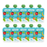 Pack 10 uds Pouches Fruta Variada Ecológico Smileat 100 g
