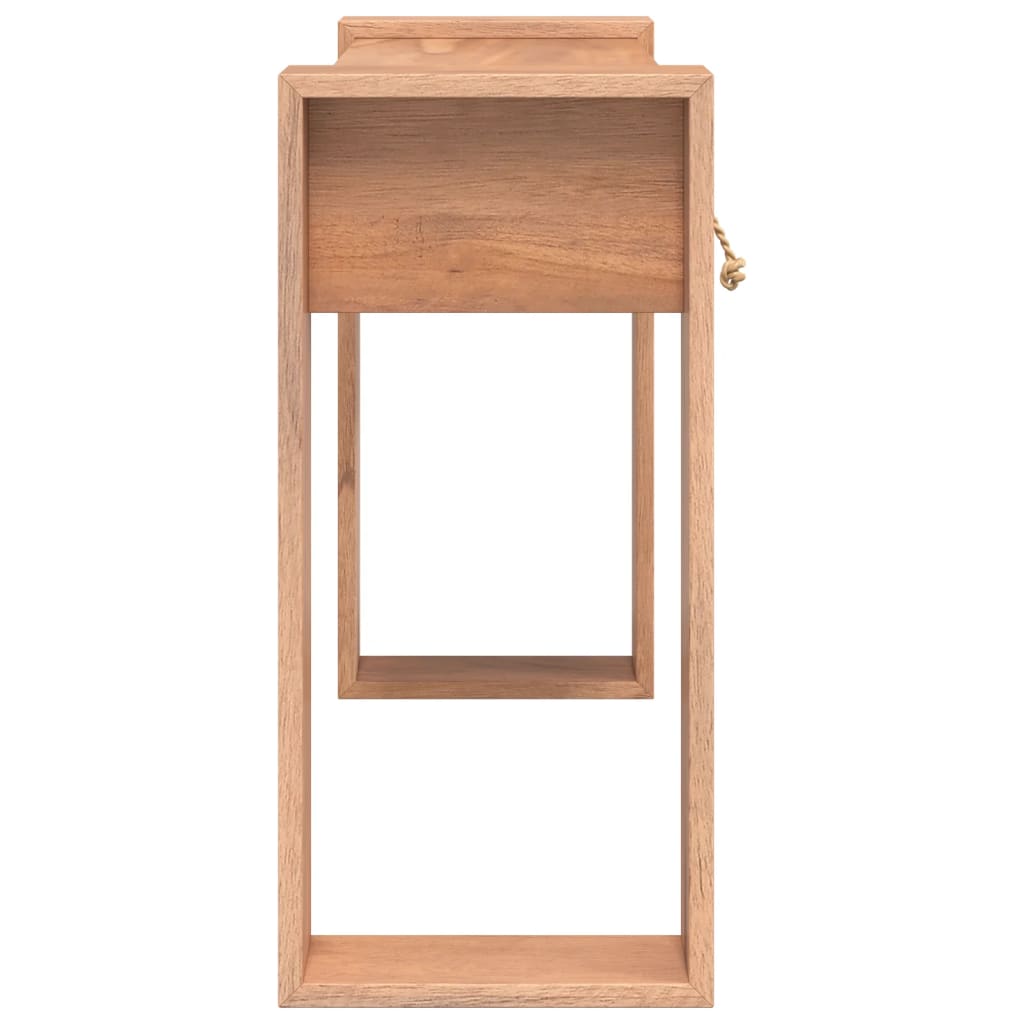 Mesa Consola De Madera Maciza De Teca 90x35x75 Cm_3