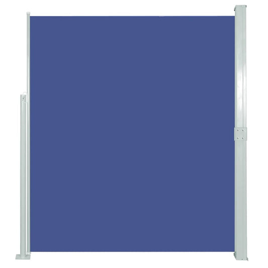 Vidaxl Toldo Lateral Retráctil De Jardín Azul 170x300 Cm_0