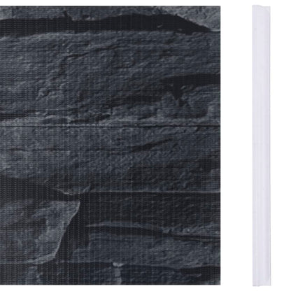 Panel De Valla De Pvc Gris 70x0,19 M / Vetonek_2
