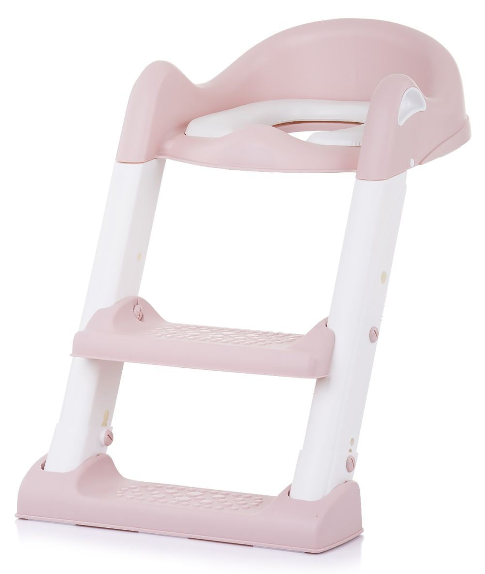 Asiento Reductor Con Escalera Para Wc Tippy Pink_0
