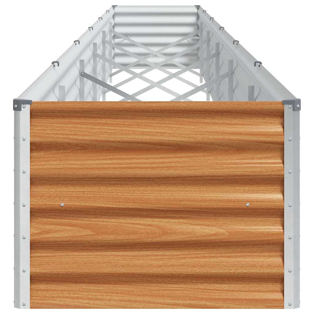 Arriate Elevado Marrón Claro 582 X 50 X 36 Cm Acero Galvanizado_5