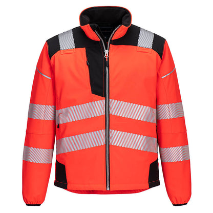 Chaquetas Softshell: Ligereza, Durabilidad Y Seguridad / L / Rojo-negro_3