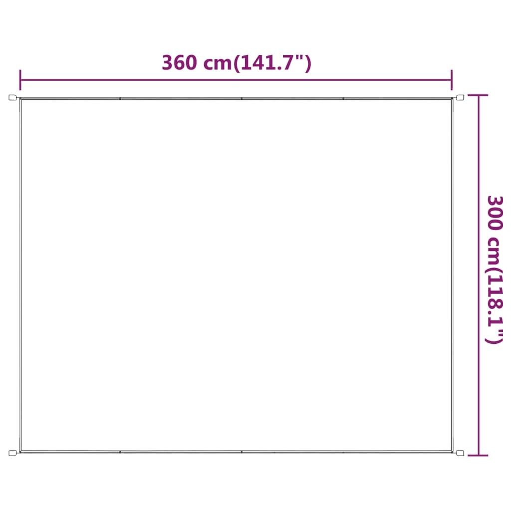 Vidaxl Toldo Vertical Tela Oxford Verde Claro 300x360 Cm_2