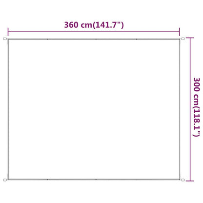 Vidaxl Toldo Vertical Tela Oxford Verde Claro 300x360 Cm_2
