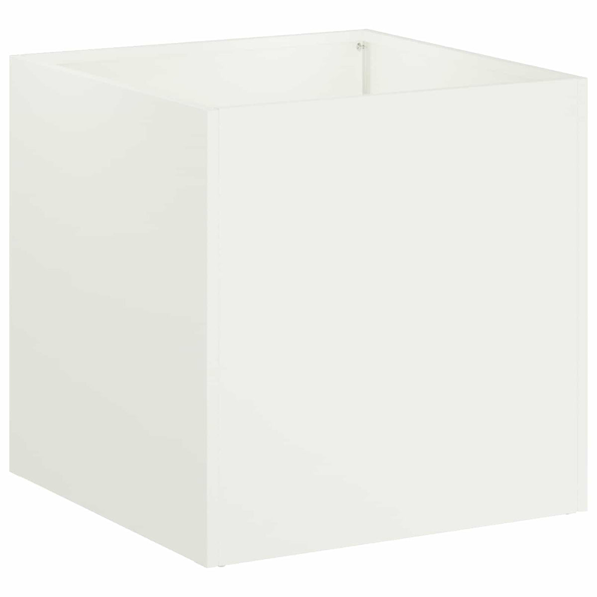Macetero De Jardín 2 Uds. Blanco 20 X 20 X 20 Cm_2