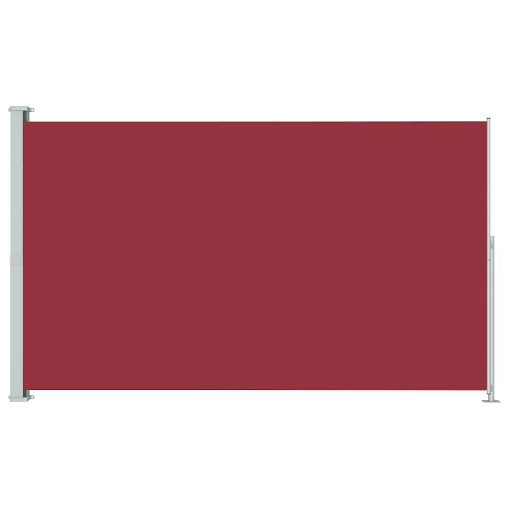 Vidaxl Toldo Lateral Retráctil De Jardín Rojo 180x300 Cm_0