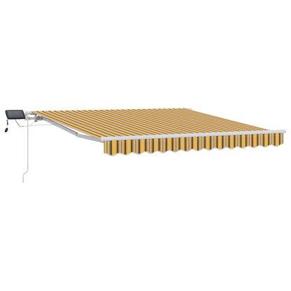 Toldo Retráctil Multicolor 300 X 250 Cm Tela Y Aluminio_0