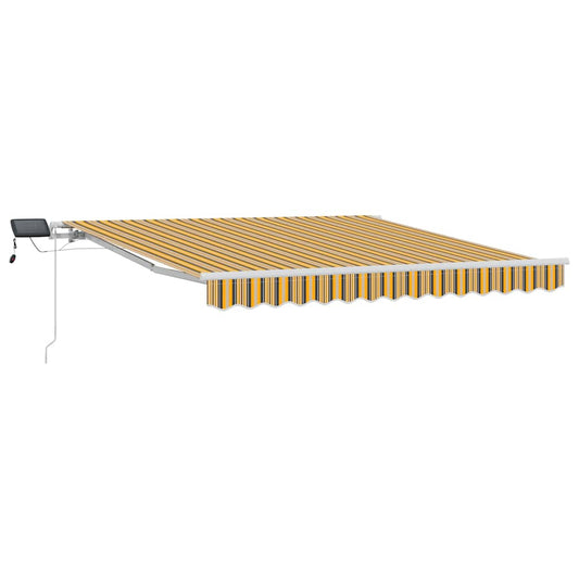 Toldo Retráctil Multicolor 300 X 250 Cm Tela Y Aluminio_0