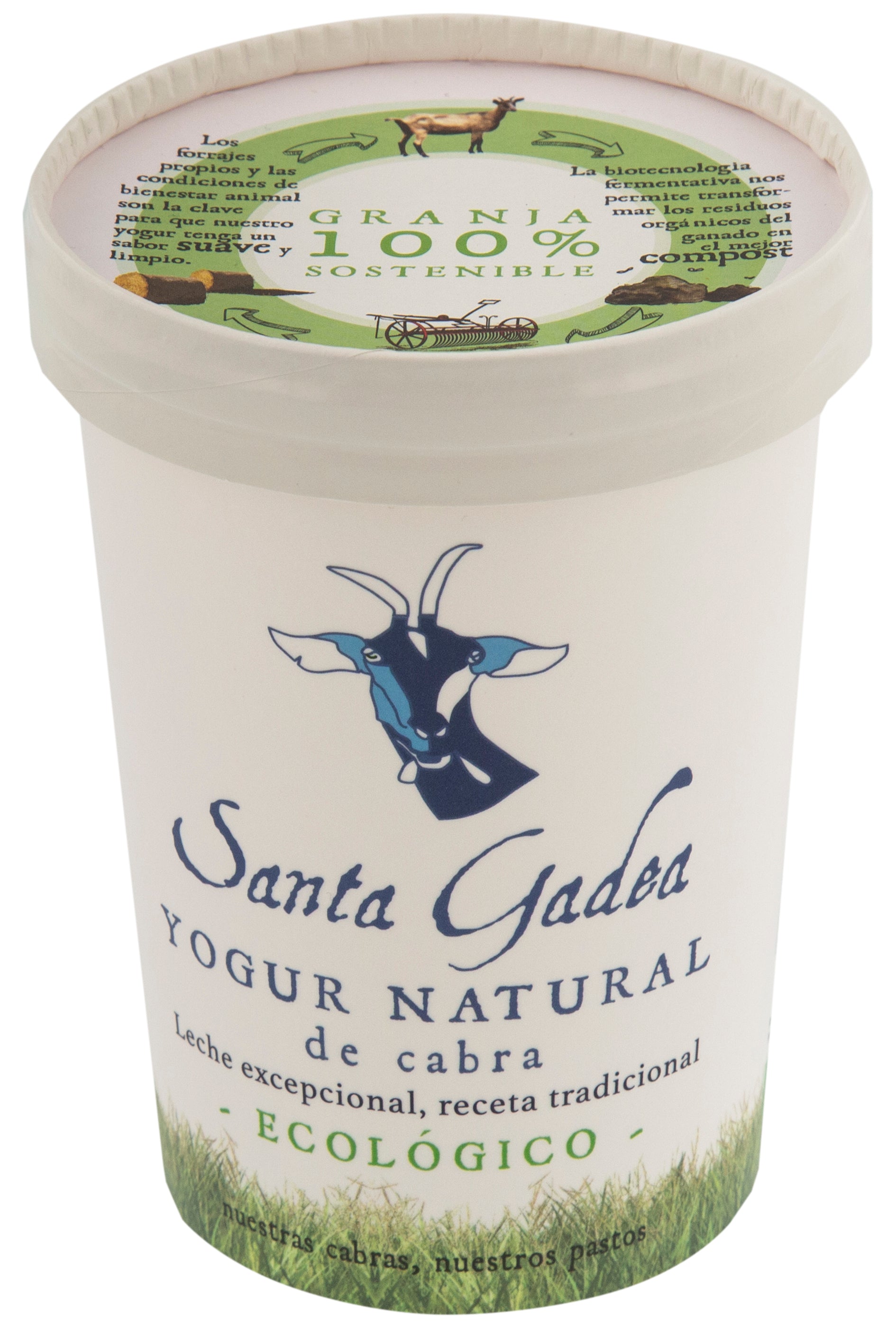 Yogur De Cabra Natural Ecológico. 6x420 g._1