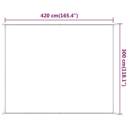 Vidaxl Toldo Vertical Tela Oxford Verde Claro 300x420 Cm_4