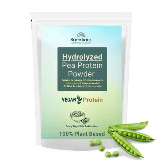 Proteína De Guisante Ultra Hidrolizada - 500g | Proteína Vegetal Vegana Para Batidos Y Repostería_0