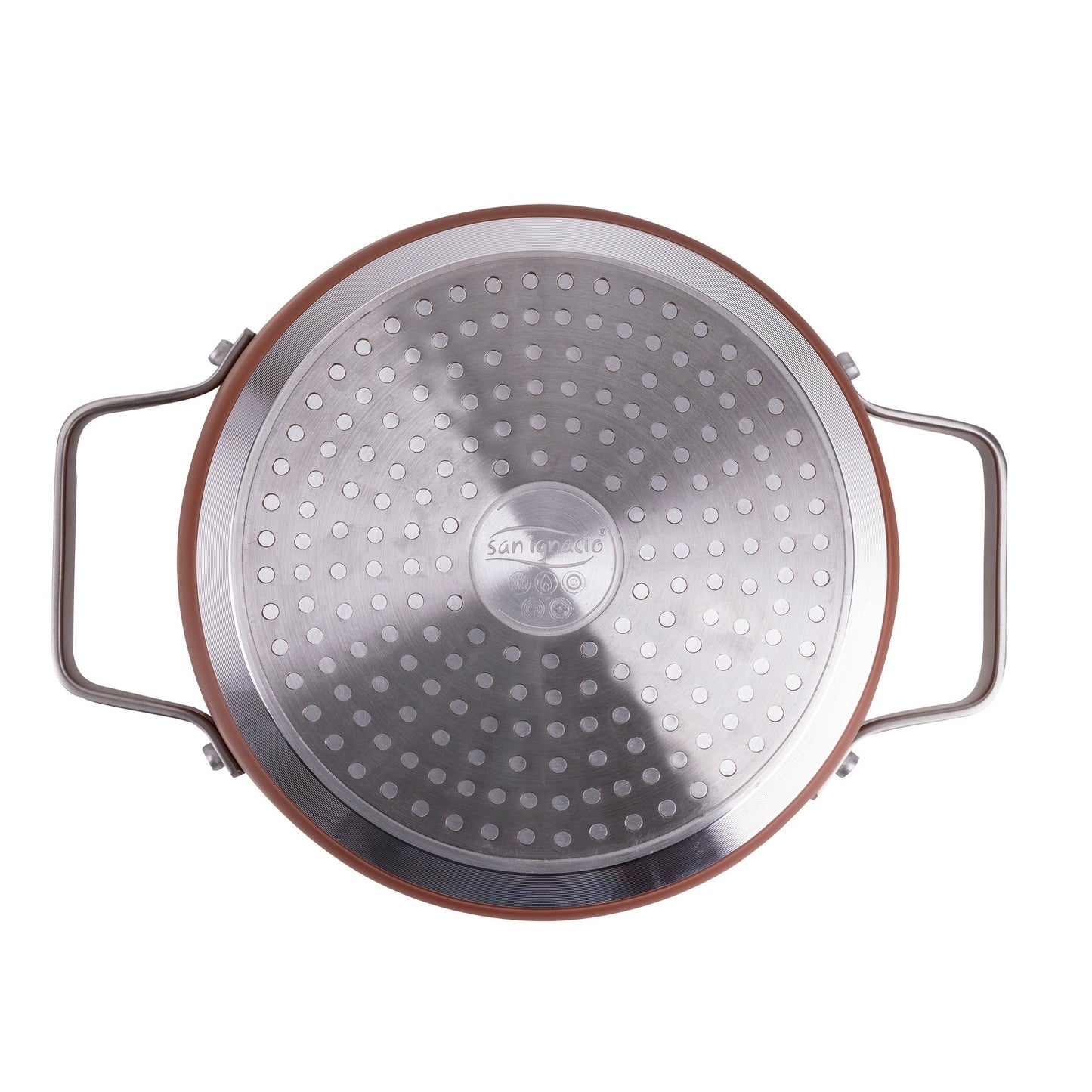 Cacerola 20x8.5cm Alu Forjado Ind C/tapa Agros