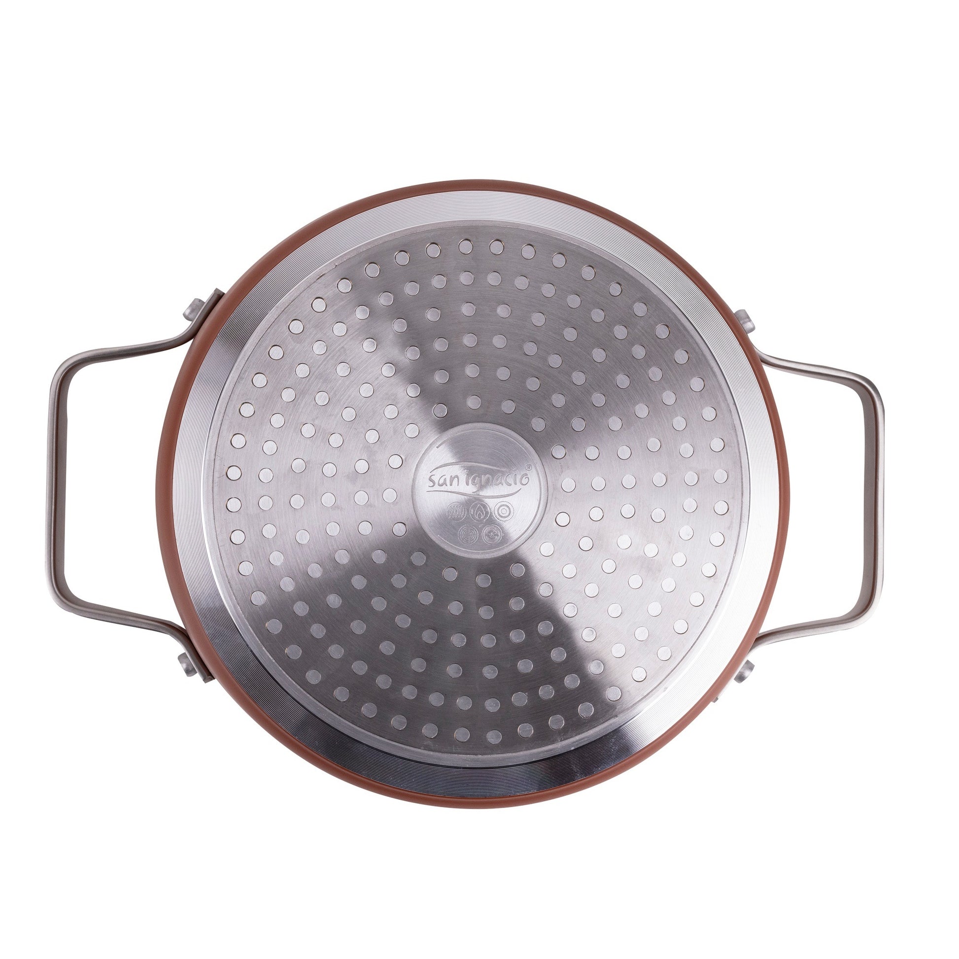 Cacerola 20x8.5cm Alu Forjado Ind C/tapa Agros