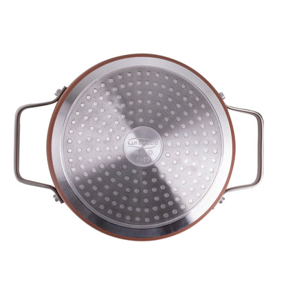 Cacerola 20x8.5cm Alu Forjado Ind C/tapa Agros