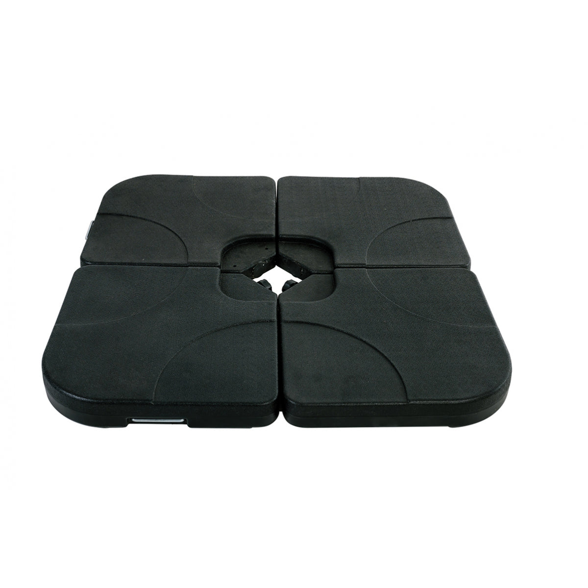 Juego De 4 Estabilizadoras De Plástico De 15l Negro_0