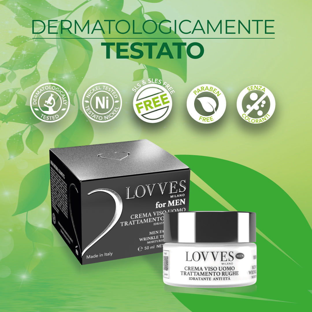 Lovves Crema Facial Antiarrugas Para Hombre 50ml_5