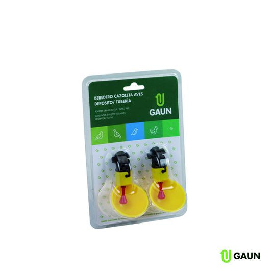 Bebedero Cazoleta Aves Depósito/Tubería 2 Uds