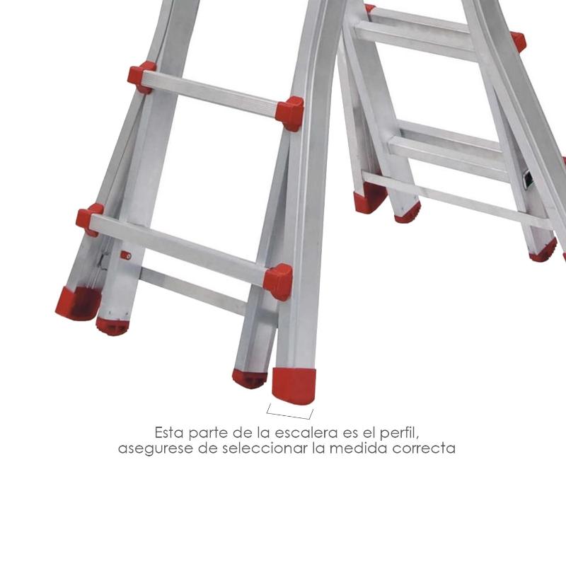 Contera Escaleras Telescopicas Perfil De 67 Mm. Tramo Exterior. Version 2019