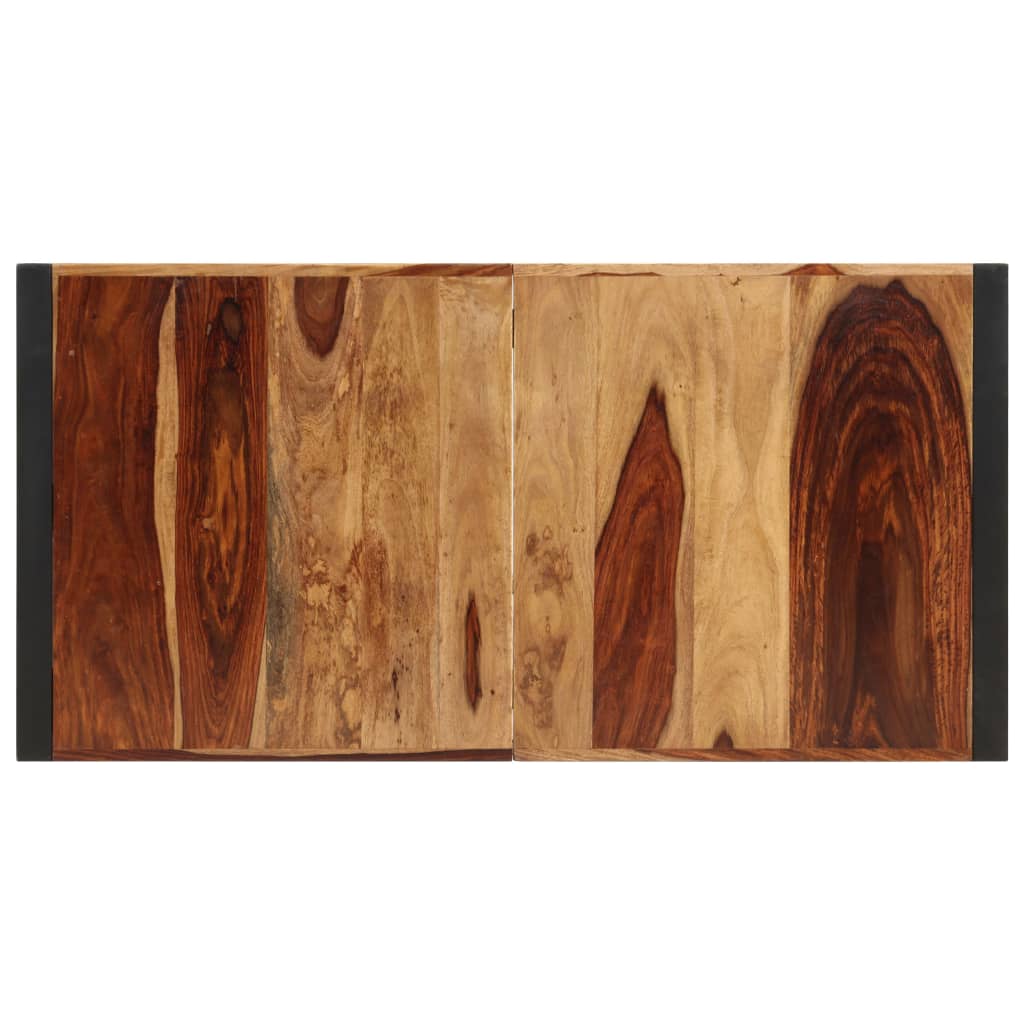 Mesa De Comedor 160x80x75 Cm Madera Maciza De Sheesham_4