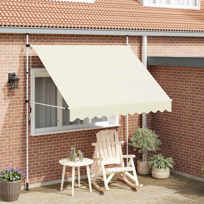 Toldo Retráctil De Operación Manual 250 Cm Crema_1