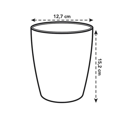 Macetero orquídeas Brussels High Elho Translúcido