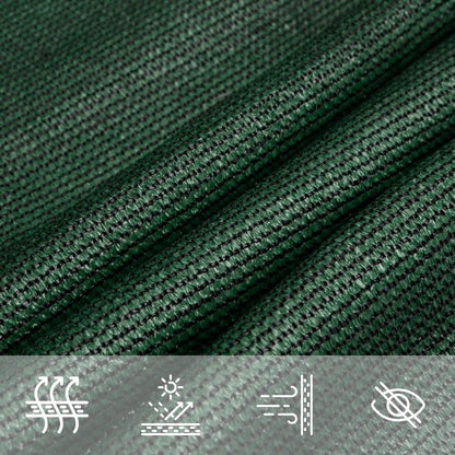 Toldo De Vela Verde Oscuro Hdpe 160 G/m² 3x3x4,2 M_3