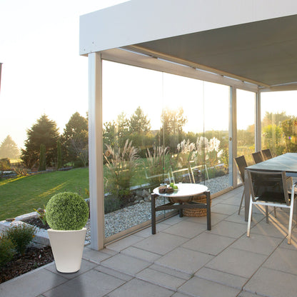 Macetero De Polietileno Blanco 40x40 Cm_4