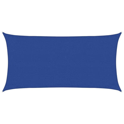 Vidaxl Toldo De Vela Rectangular Hdpe Azul 160 G/m² 3x6 M_0