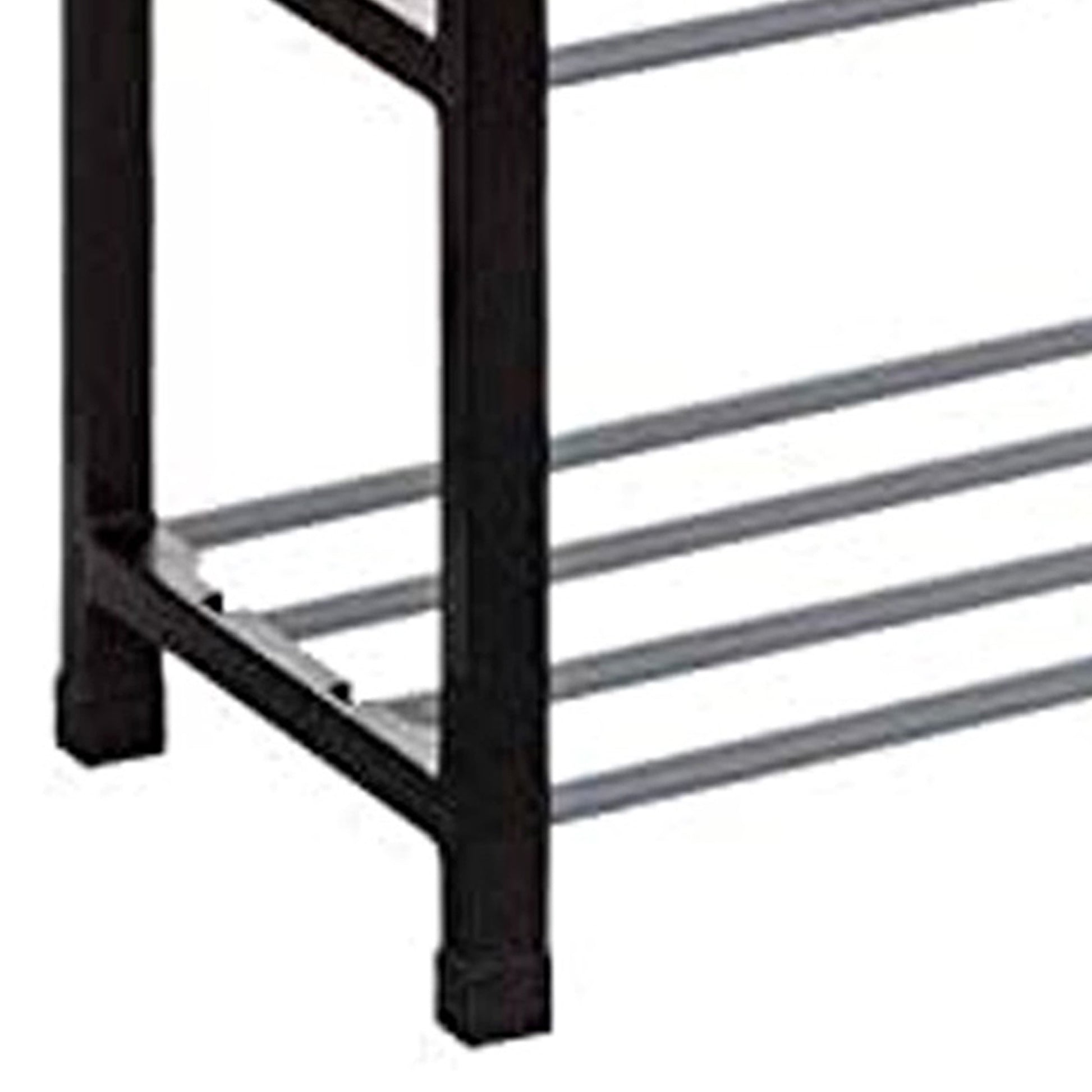 Wellhome Estantería Zapatos Metal Y Plástico