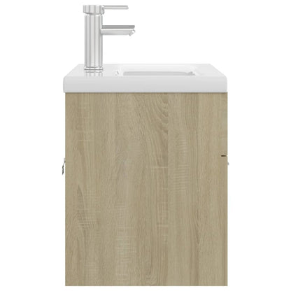 Mueble Con Lavabo Madera De Ingeniería Roble Sonoma_3
