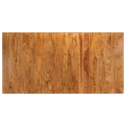 Mesa De Comedor De Madera Maciza De Acacia 180x90x75 Cm_2