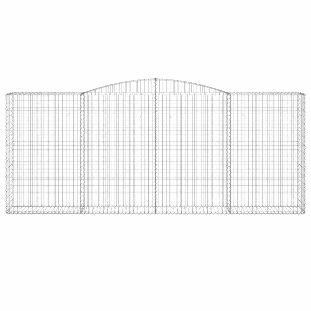 Cestas De Gaviones 25 Uds Forma De Arco Hierro 400x50x160/180cm_3