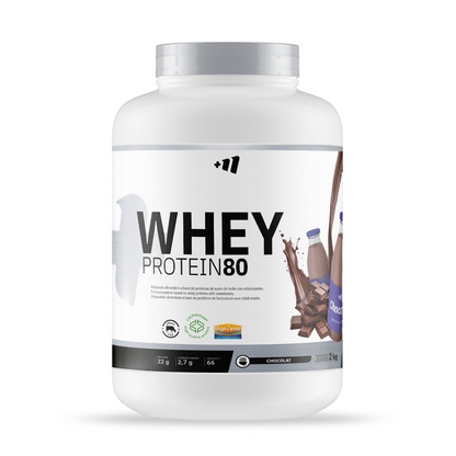 Whey Protein80 - 2 Kg - Batido Chocolat - Aumenta La Masa Muscular - Masmusculo_0