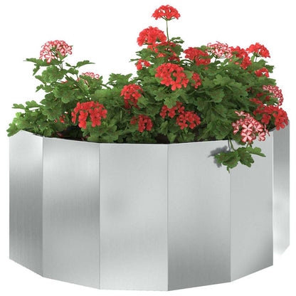 Jardinera Plateado 120 X 60 X 50 Cm Acero Galvanizado_2