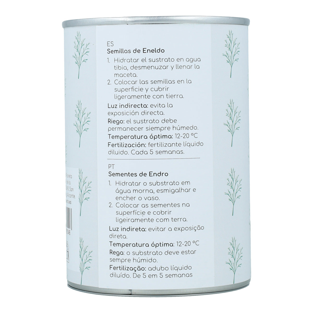 Kit de cultivo aromáticas Eneldo Planeta Huerto