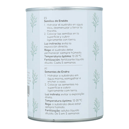 Kit de cultivo aromáticas Eneldo Planeta Huerto