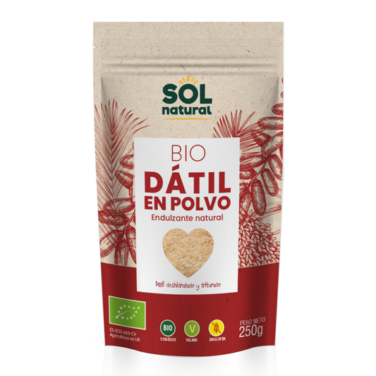 Azúcar de Dátil en polvo BIO Sol Natural 250 g