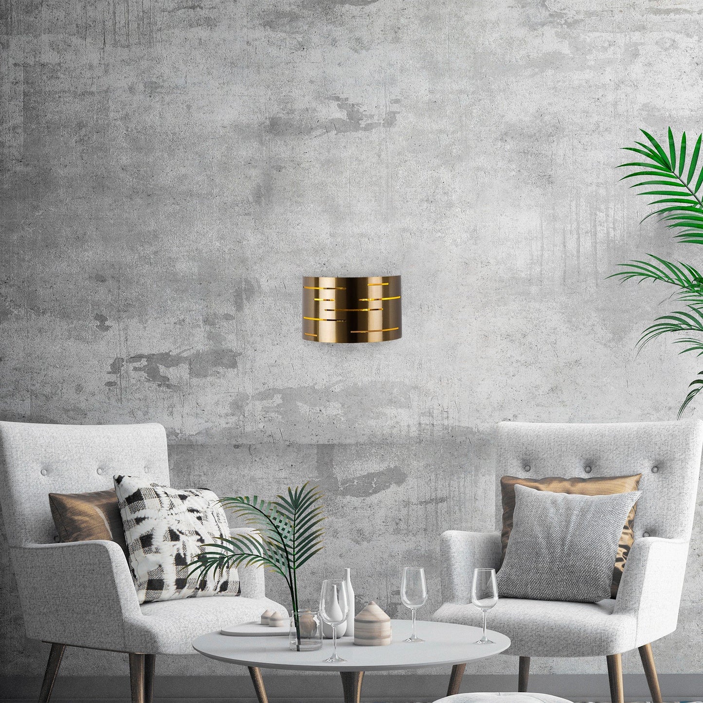 Aplique De Pared, Metal , Vintage, 30x10x22, Casquillo E 27 Max 40 W_3