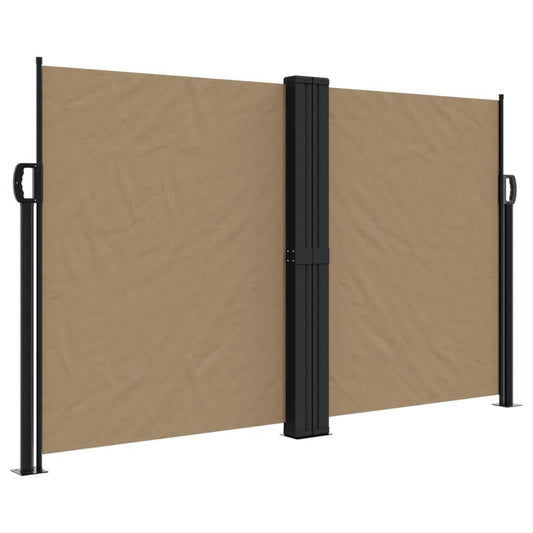 Vidaxl Toldo Lateral Retráctil Gris Taupe 140x1000 Cm_0