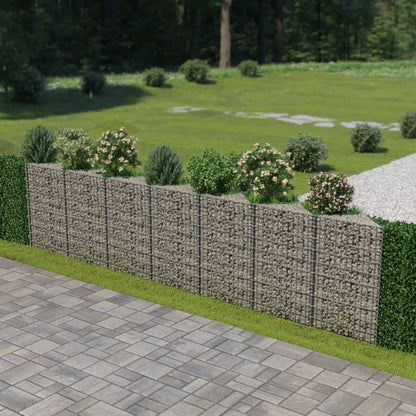 Muro De Gaviones De Acero 450x30x100 Cm / Vetonek_5