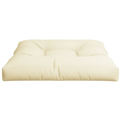 Vidaxl Cojín Para Sofá De Palets Tela Crema 80x80x12 Cm_5