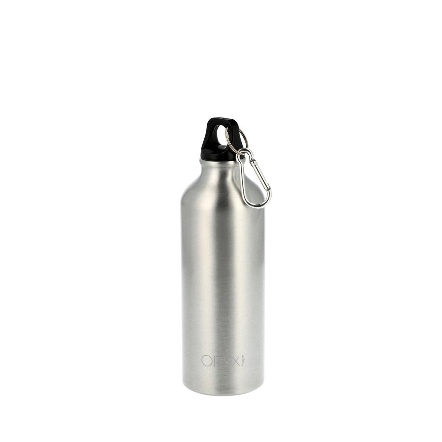Botella De Agua Aluminio Con Mosqueton, Cierre Hermetico 500 Ml._0
