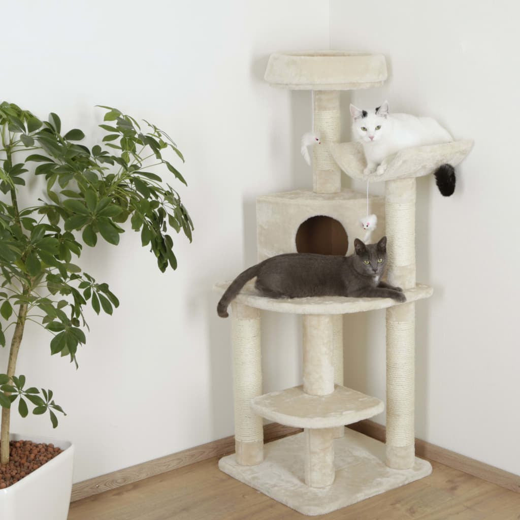 Kerbl Rascador Para Gatos De Esquina Zirkonia Color Crema 130 Cm_3