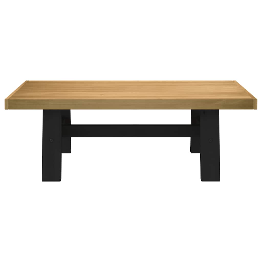 Mesa De Centro Noain Patas En A Madera Maciza Pino 120x60x40 Cm_1