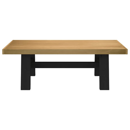 Mesa De Centro Noain Patas En A Madera Maciza Pino 120x60x40 Cm_1