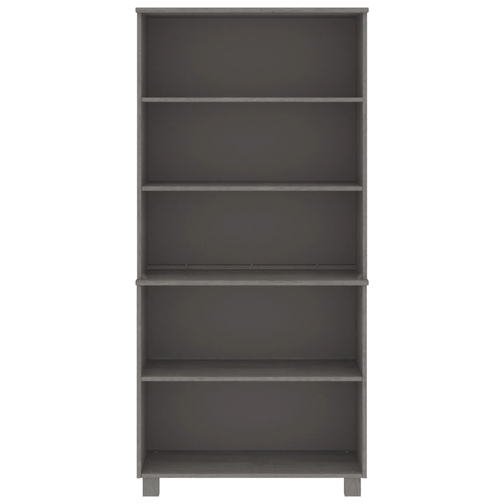 Aparador Hamar Madera De Pino Maciza Gris Claro_2