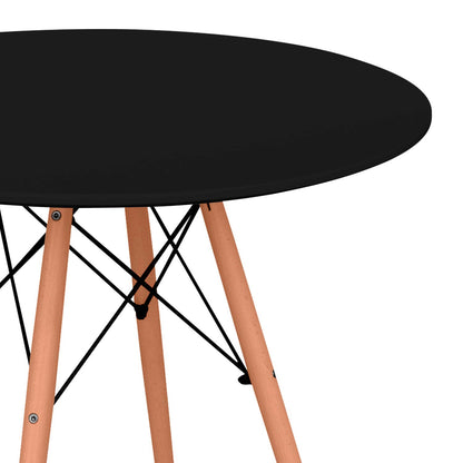 Mesa Redonda De Comedor Estilo Nórdico 74x120cm Thinia Home_3