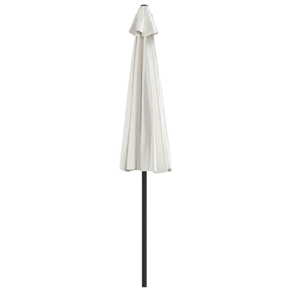 Vidaxl Sombrilla De Balcón Semicircular Palo Aluminio Arena 270x144cm_3