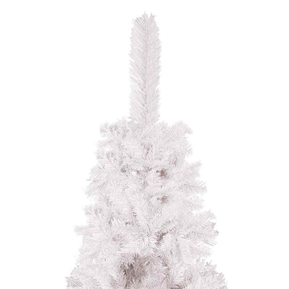 Vidaxl Árbol De Navidad Delgado Blanco 150 Cm_3